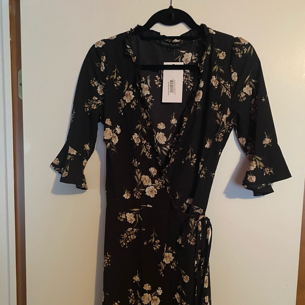 étophe studios floral maxi dress. Size small